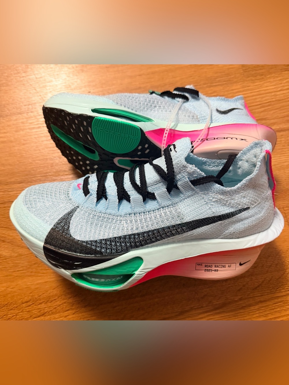 Nike ZoomX Road Racing Lightweight Running Shoes - alpha fly